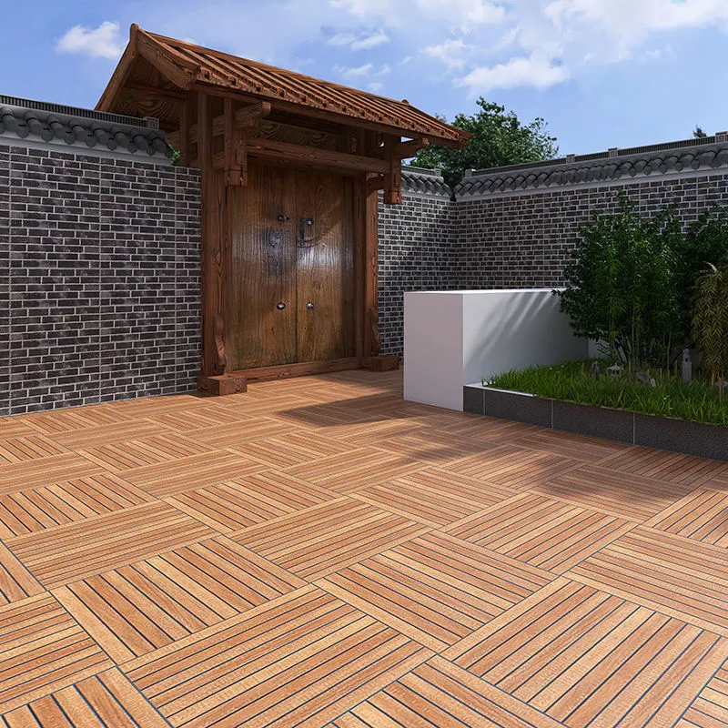 Factory Price Rustic Porcelain	out Door Wood Tile Garage Floor for Yard