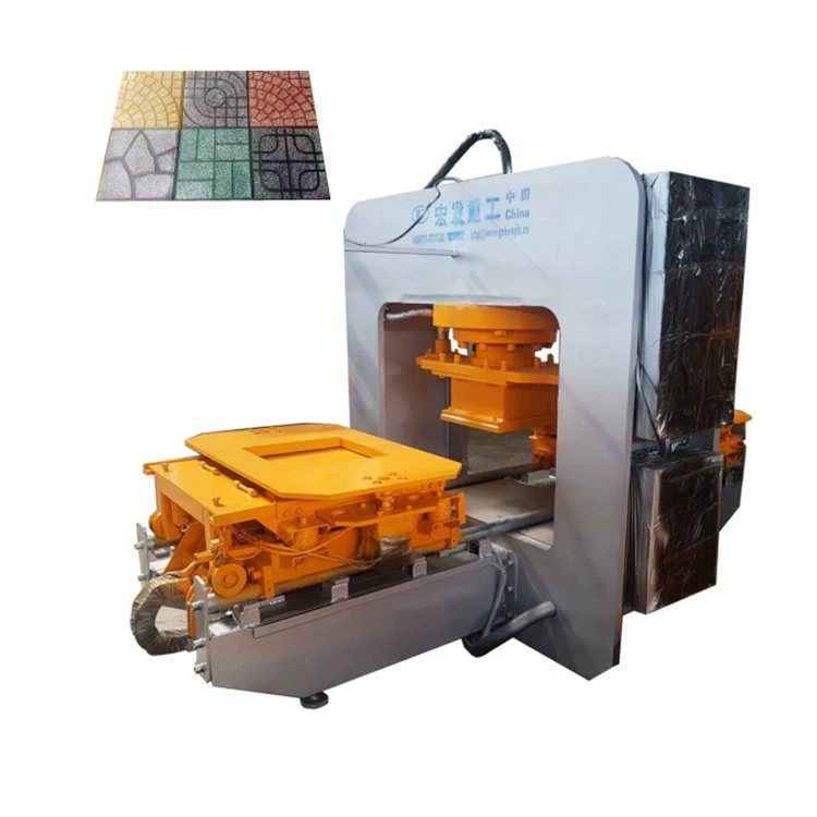 Terrazzo Concrete Floor Paving Brick Tile Making Machine Production Line Concrete Ceramic Paver Floor Tile Machine