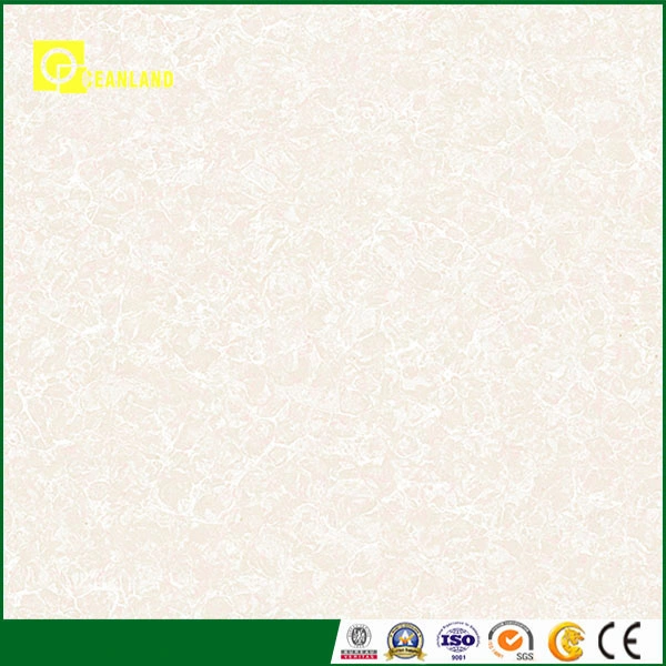 China New Product White Ivory Marble Polished Porcelain Floor Tile