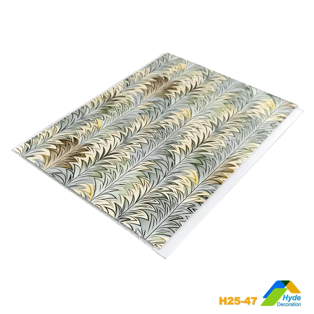 Wholesale 20cm PVC Interlocking Liner Plastic Panel Tile for House Ceiling and Wall