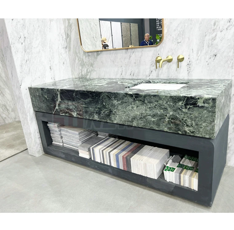 Marble Bathroom Tile Marble Stone Flooring Big Slab Tile for Bathroom Marble Green