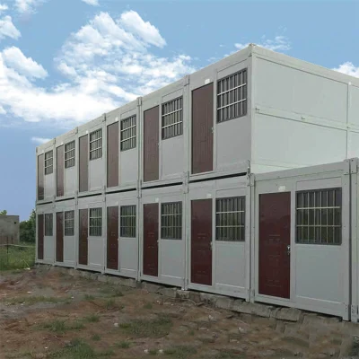  Eficacia económica apiladas contenedor plegable Oficina Modular Casa