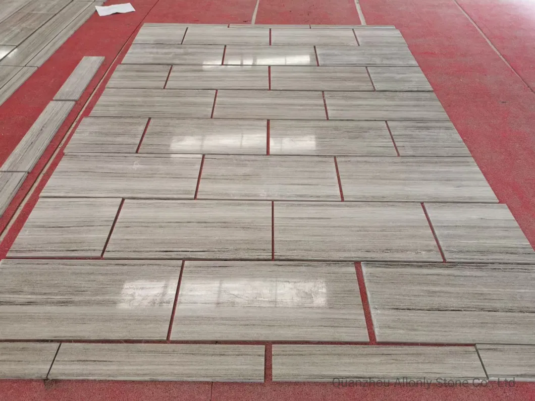 Wholesale Price Natural Stone Crystal Wood Veins Chinese Marble Floor Tiles