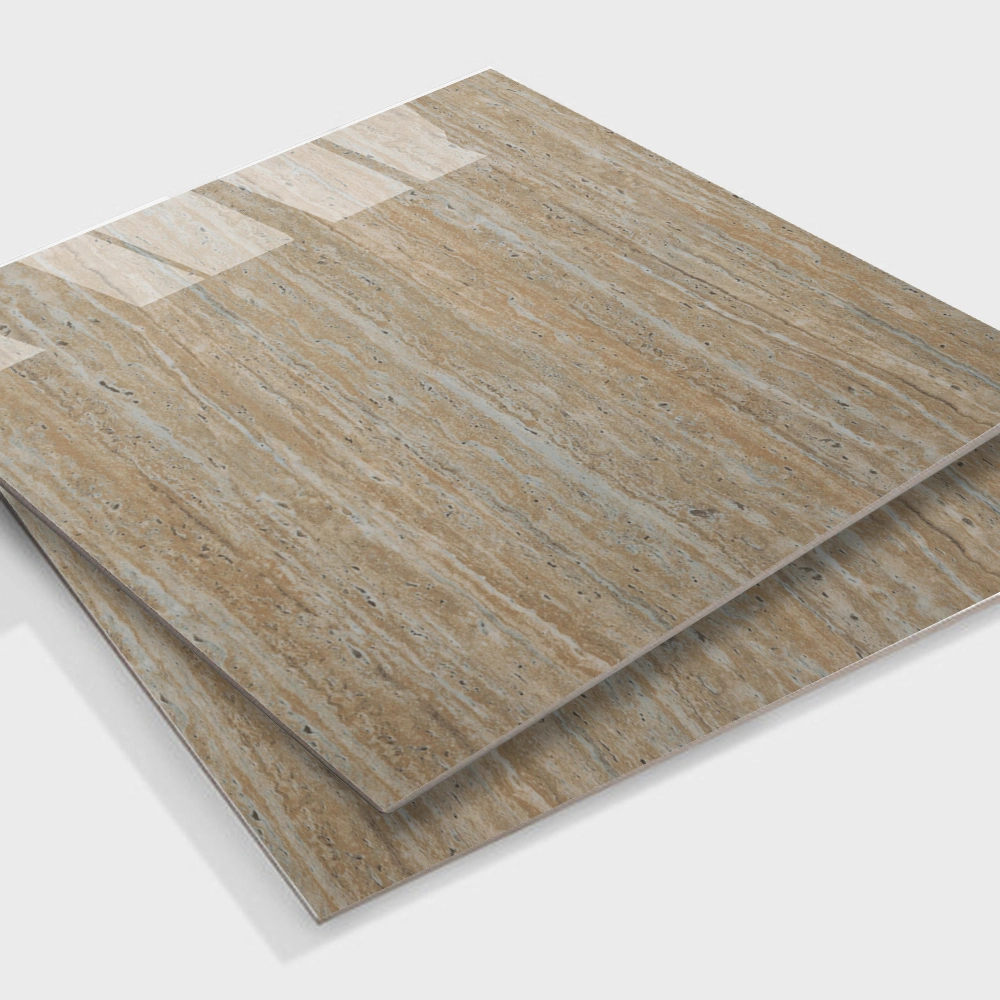 Factory Price Natural Travertine Look Glazed Porcelain China Tiles Manufacturers