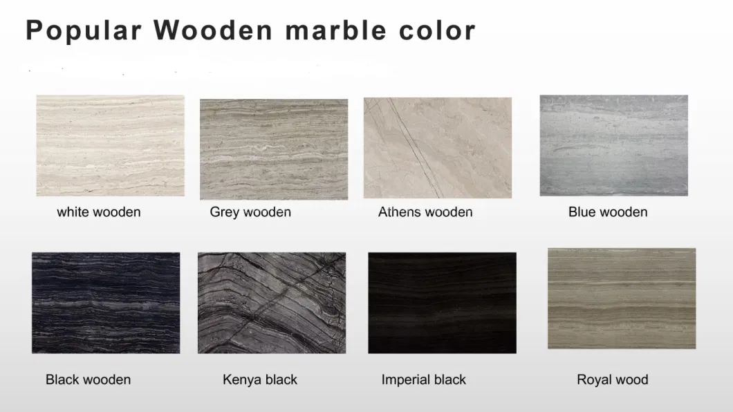 Wholesale Price Natural Stone Crystal Wood Veins Chinese Marble Floor Tiles