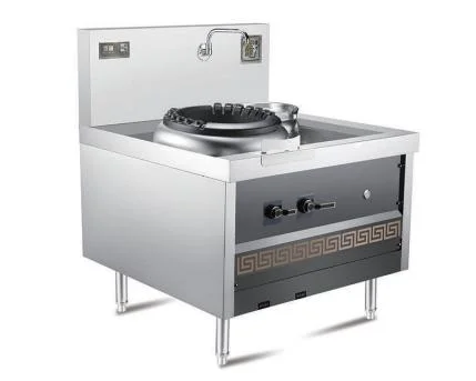 Chinese Tang Style Food Machinery Commercial Stainless Steel Cooker Cooking Stove