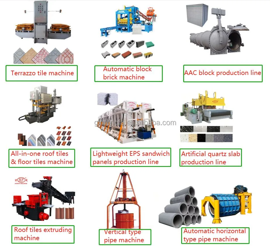 Roofing Tile Machine Concrete Roof Tile Machinery