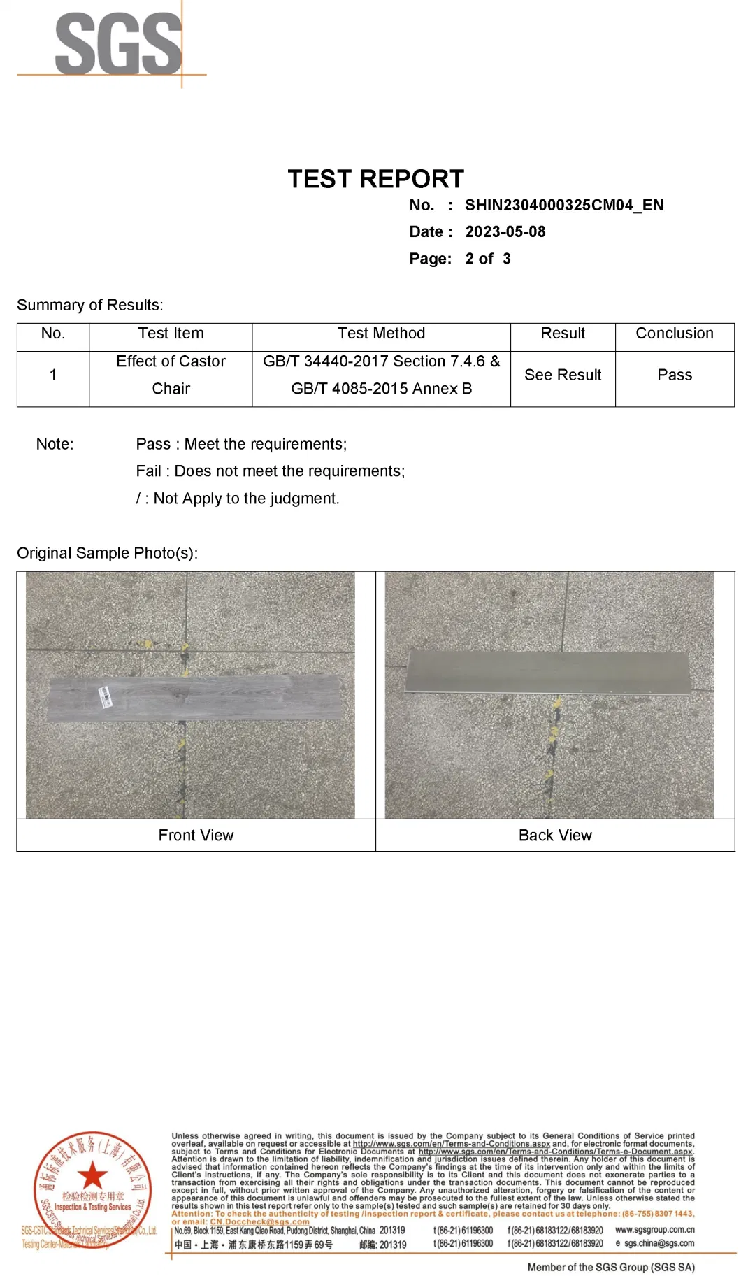 Rigid Vinyl Garage Tile Ceramic Static Flooring