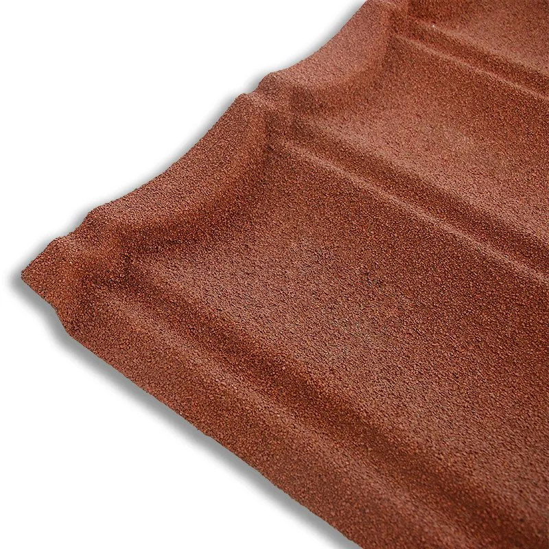 New Zealand Quality Standard Chinese Natural Stone Coated Metal Roof Tiles Factory in Guangzhou