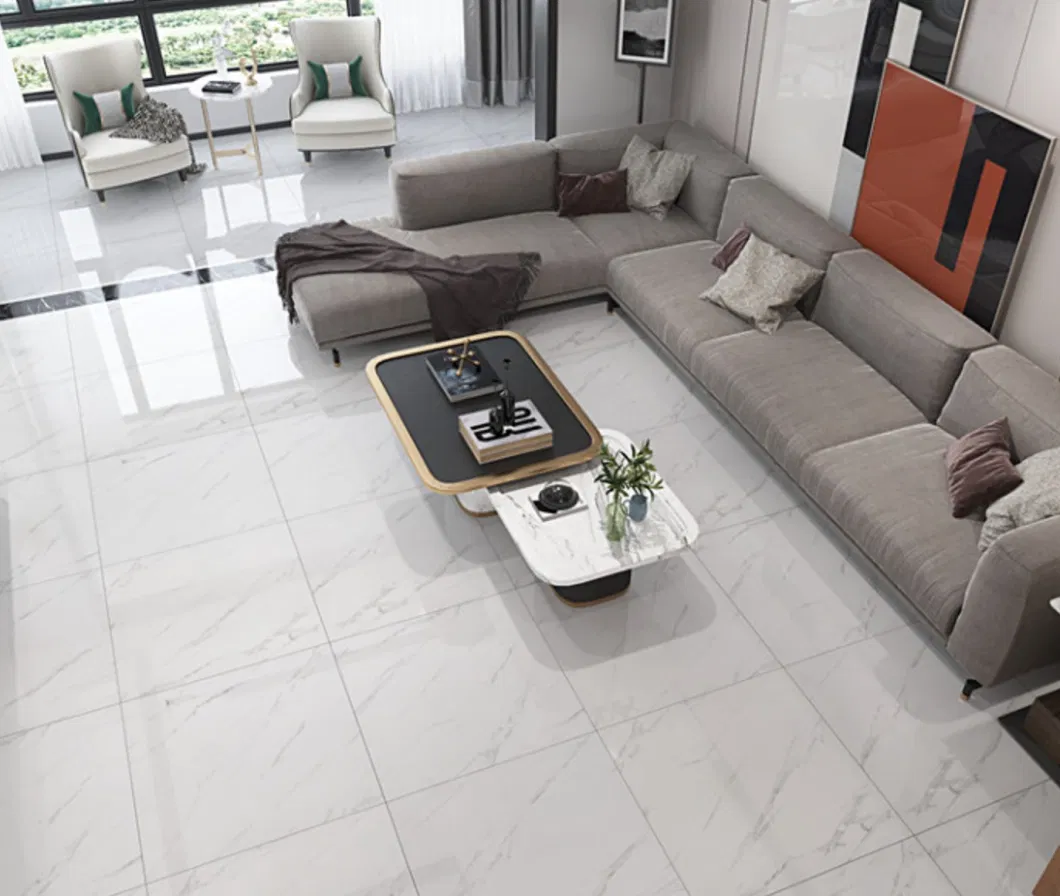 600X600mm Glazed Ceramic Polished Porcelain Marble Floor Tile and Wall Tile for Living Room