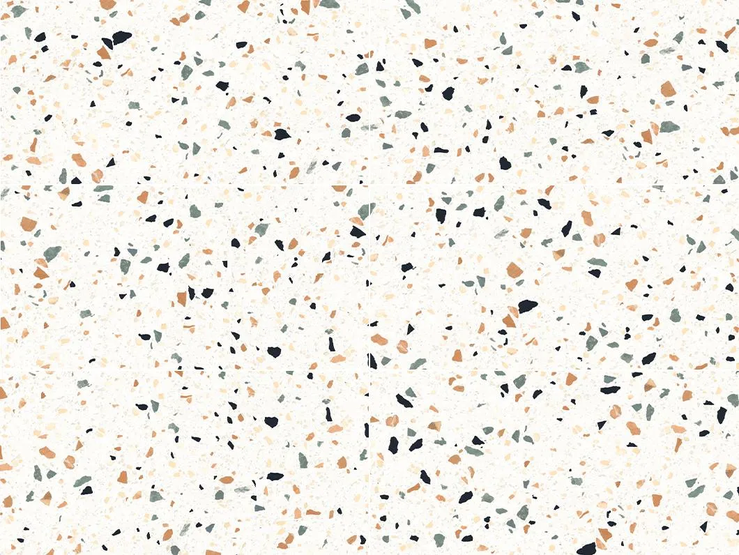 80X80cm Bathroom Stoneware Terrazzo Ceramic Floor Tile