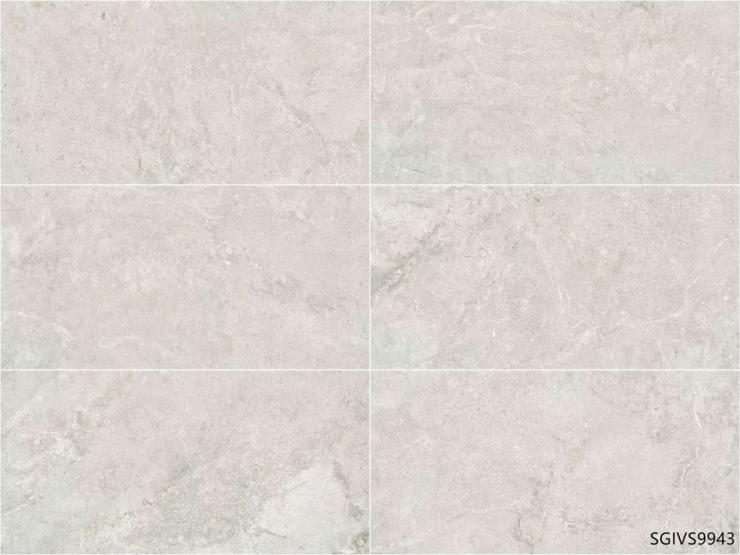 Marble Effect White Veins Design Glazed Polished Porcelain Wall Floor Tile