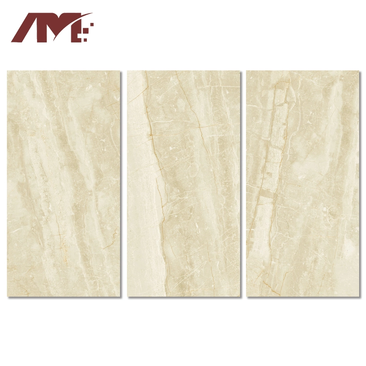 Marble Effect Polished Glazed Full Body Porcelain Floor Tiles