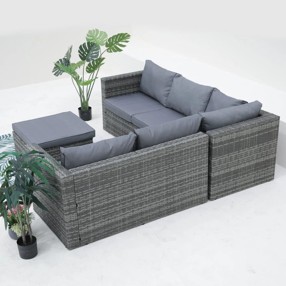 Modern Popular Patio Garden Rattan Furniture Set Outdoor Sofa