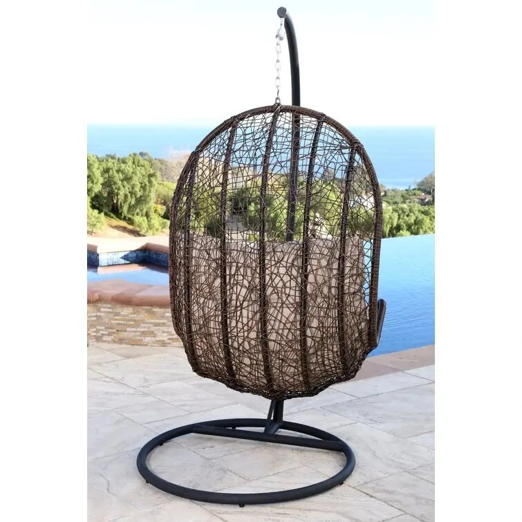 Outdoor Garden Furniture Hanging Basket Chair Hammock Swing Chaise Longue Patio Furniture