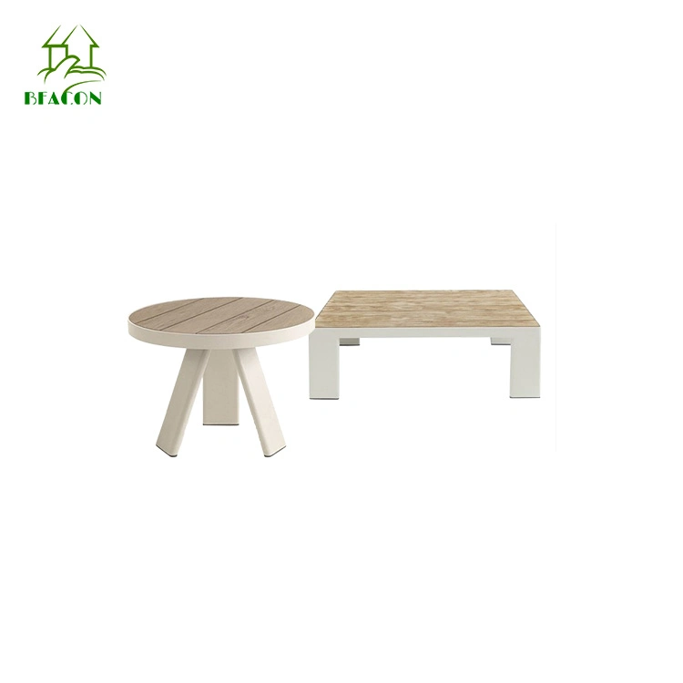 Outdoor Teak Wood Material Table Furniture Leisure Coffee Tea Table Set