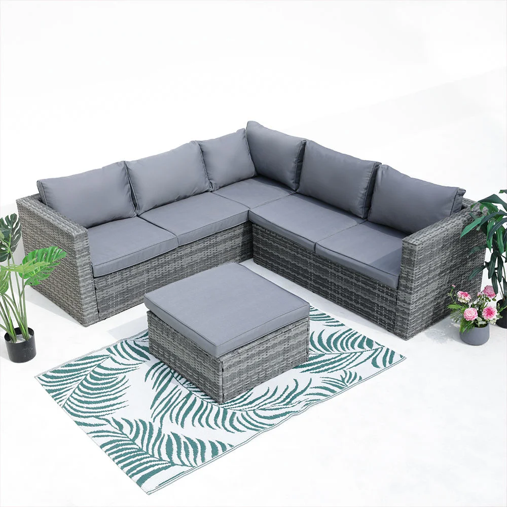 Modern Popular Patio Garden Rattan Furniture Set Outdoor Sofa