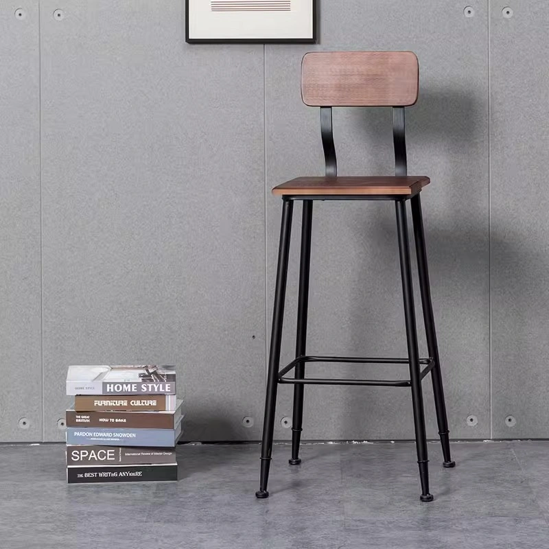 Solid Wood Bar Table and Highchair