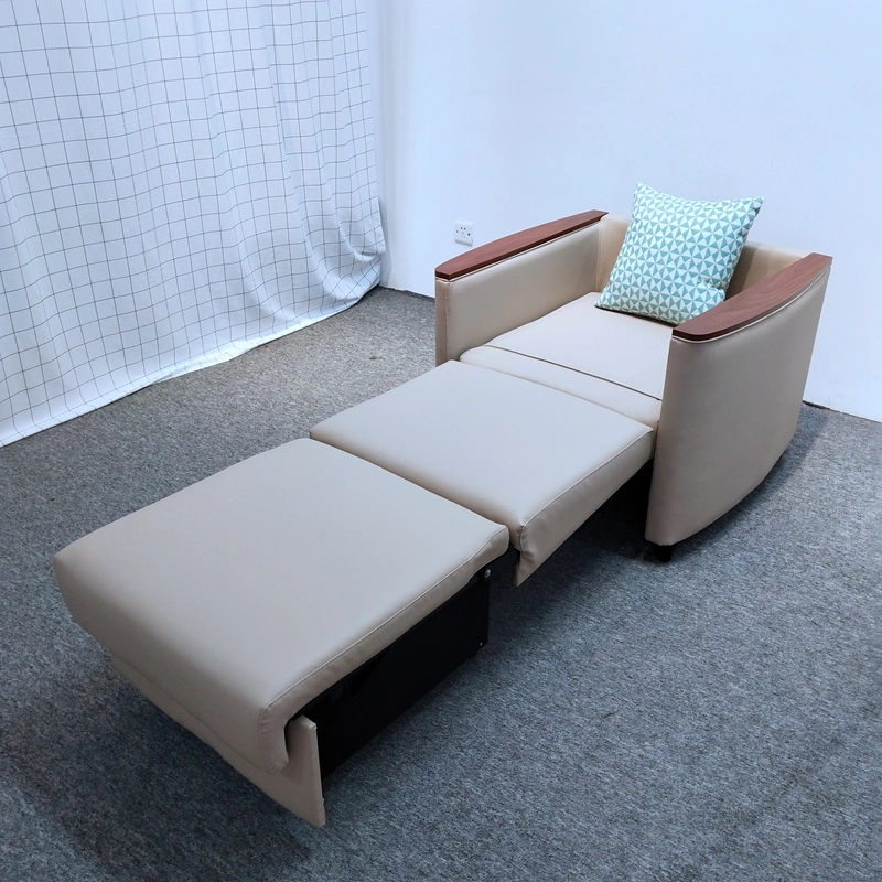 Single Folding Sofa Bed with Storage Modern Design Sofabed Hotel Hospital Health Care Sofa Bed