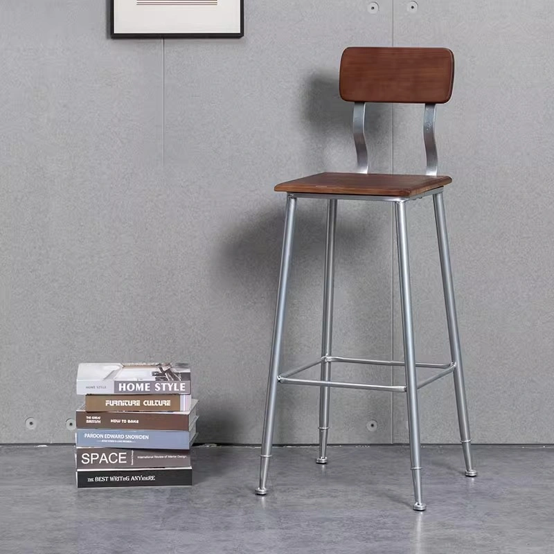 Solid Wood Bar Table and Highchair