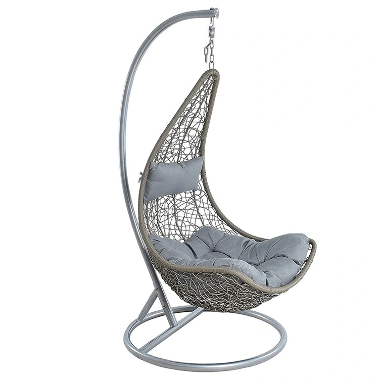 Stylish Confortable Customized Garden Indoor Rattan Hanging Egg Swing Chair