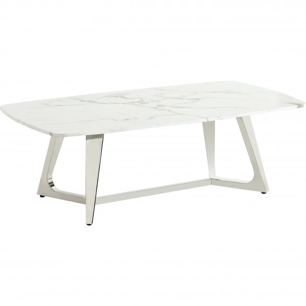 Modern Furniture Free Sample Ceramic Adjustable Gold Dining Table