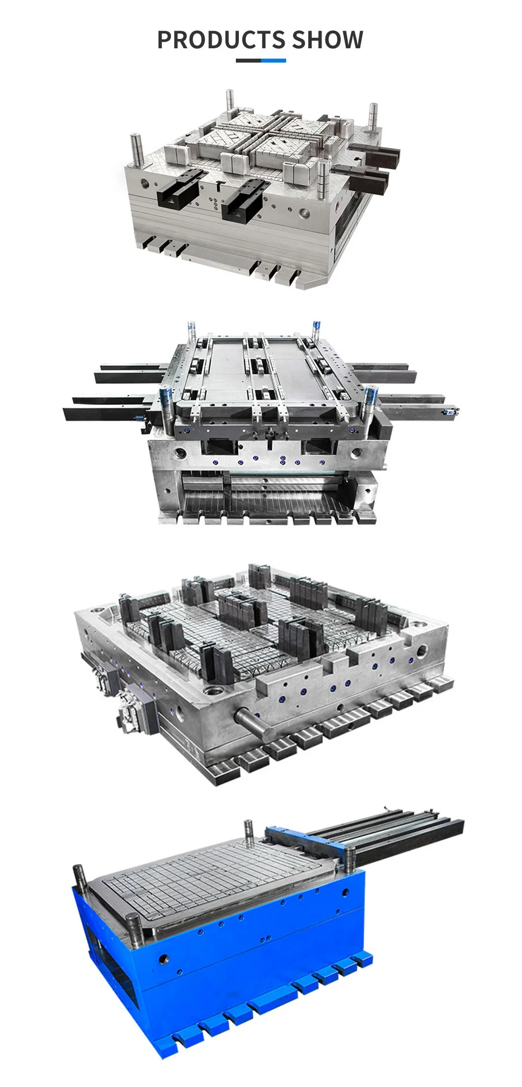 High Quality Heavy Duty Single Face Plastic Export Injection Molding Pallets Mould Maker for 1100*900 9 Legs Plastic Pallet