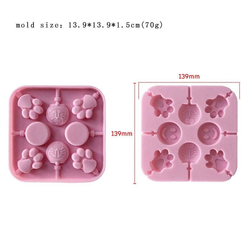 Factory Wholesale Multi Styles Cartoon Shape DIY Candy Chocolate Silicone Molds