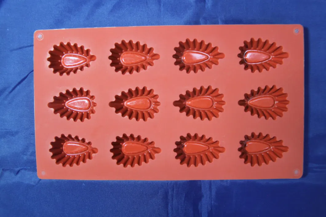 12 Small Pieces Cone Shape Taper Sili Silicone Cake Mold Mould