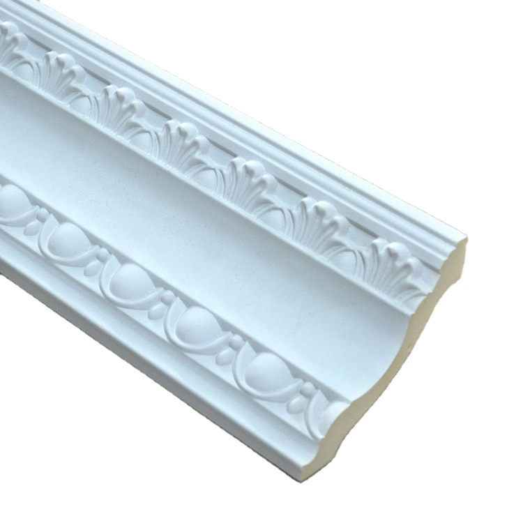 Environmental Polyurethane Molding Interior Decoration Ceiling Moldings 100mm / 4inch Width