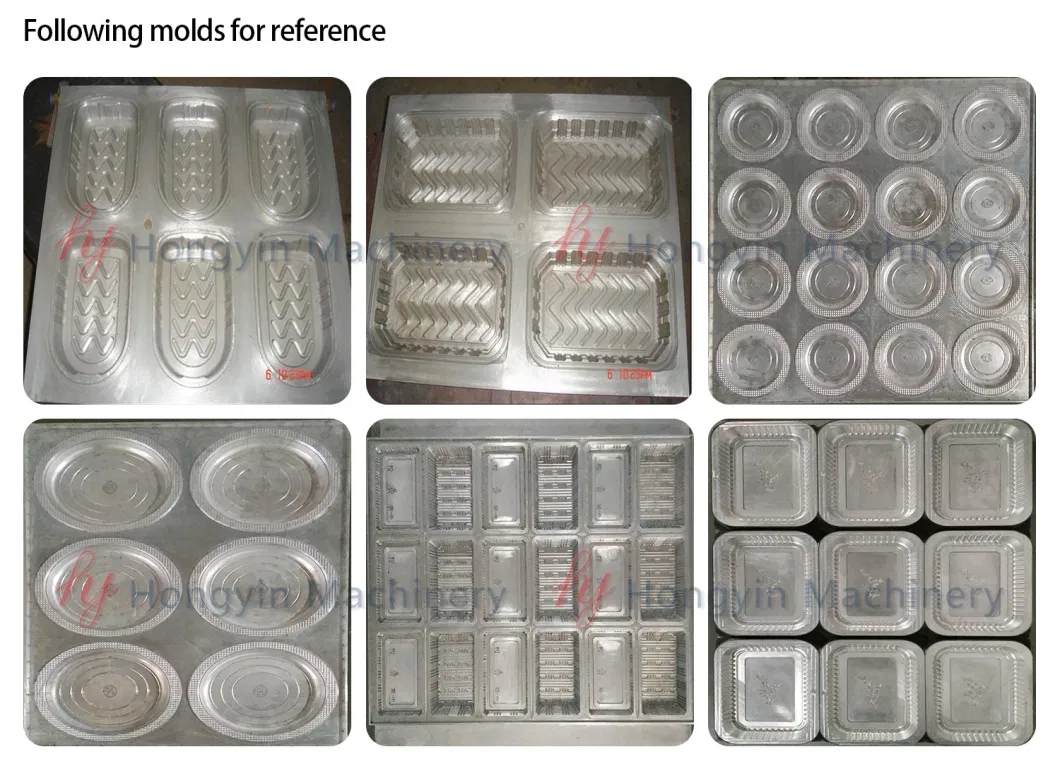 Small Thermoforming Machine Large Forming Area 660*760mm for Clamshell Containers/Blister Trays