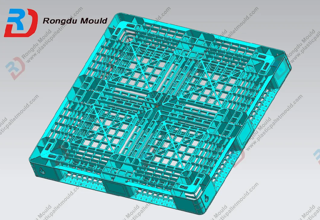 1100*1100*150mm Lightable Window Plastic Pallet Mold