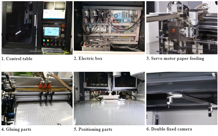 High Speed Automatic Rigid Box Making Machine, Just 7 Min to Mould Change.