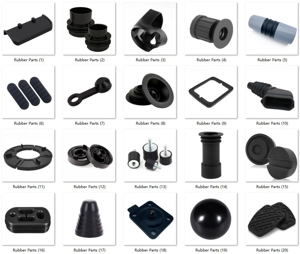 ISO Certified Manufacturer Custom Molded Silicone Rubber Machinery Products EPDM Other Rubber Parts