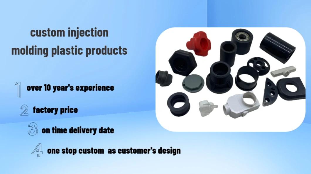 Custom Plastic Product Manufacturing Injection Molded Plastic Components