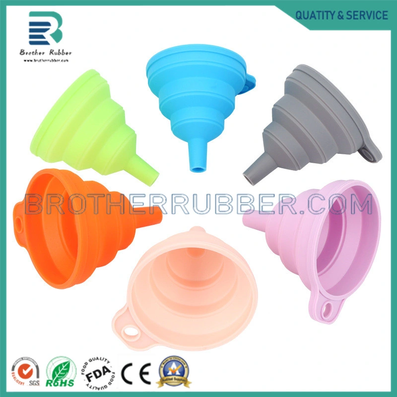 Silicone Food Grade Collapsible Funnel for Water and Liquid Transfer