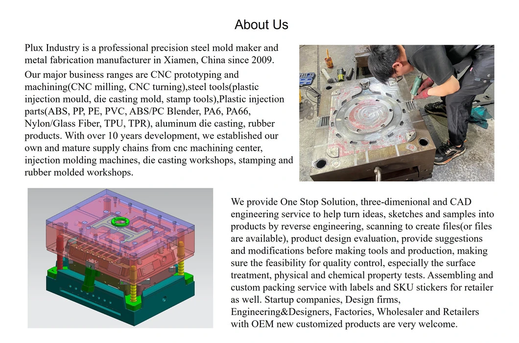 Superior Quality Custom Research and Development Plastic Part Injection Molding Product Plastic Molding