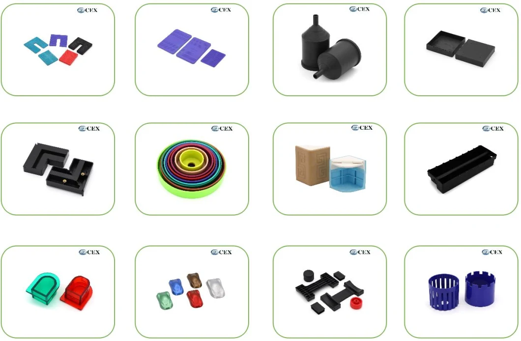 Custom Plastic Injection Molded Cabinet Parts Adjustable Leg/Feet Plastic Component by PVC/ABS/PP/PE/PA6/PA66