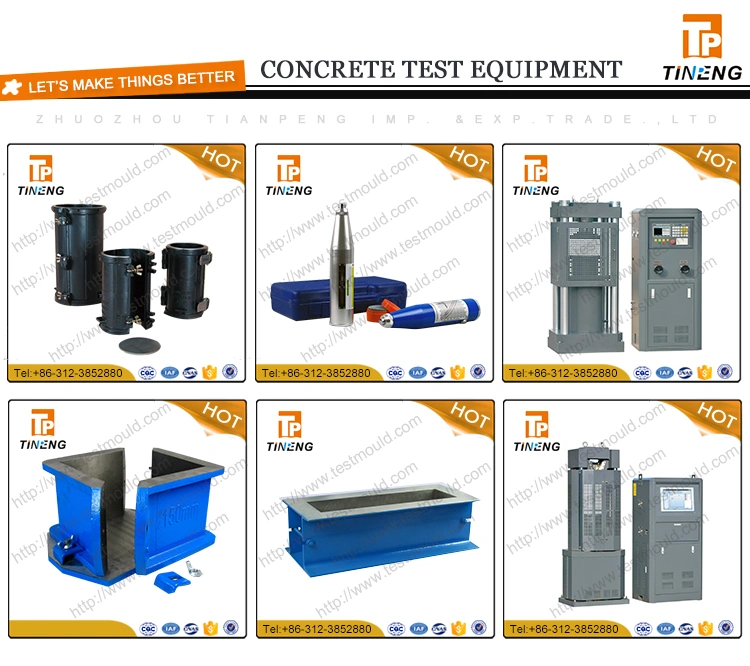 Cy-Mc Blue Cast Iron Concrete Cylinder Mould