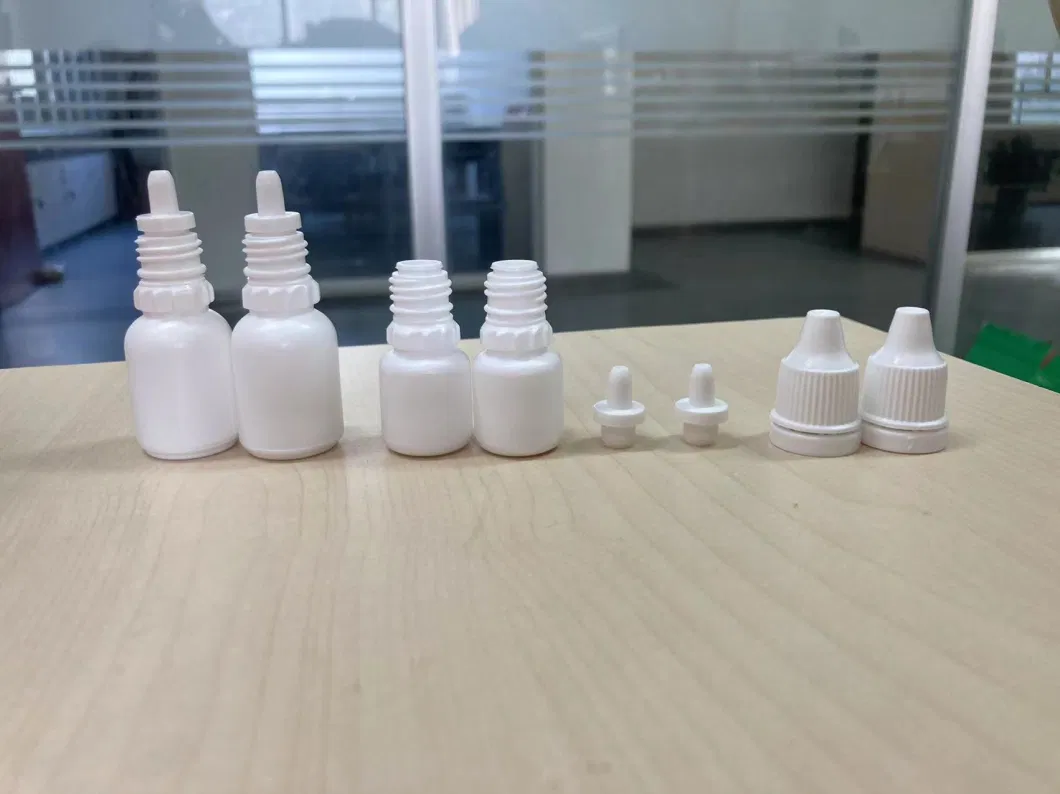 Plastic LDPE Eye Dropper HDPE Medicinal Bottles Machine Injection Molding