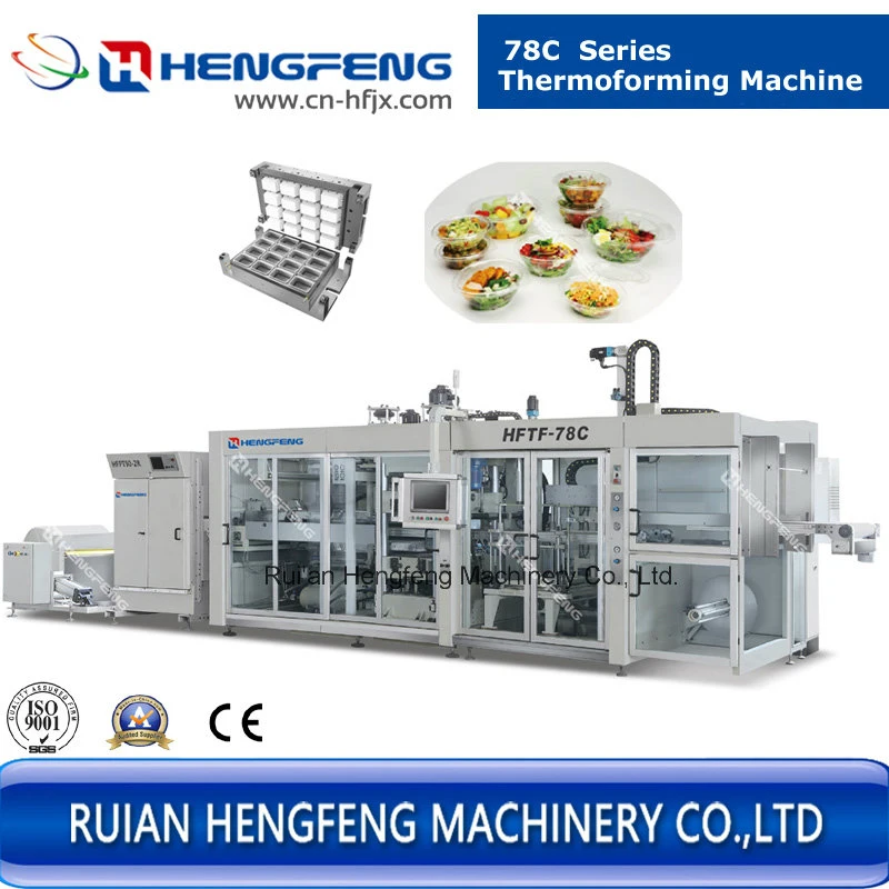 Hftf-78c Series Automatic Thermoforming Machine up to 50 Molds Per Minute