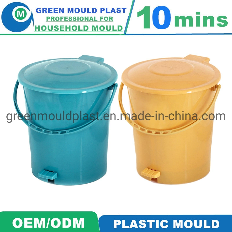 Injection Plastic Water Bucket Mould with Different Liter