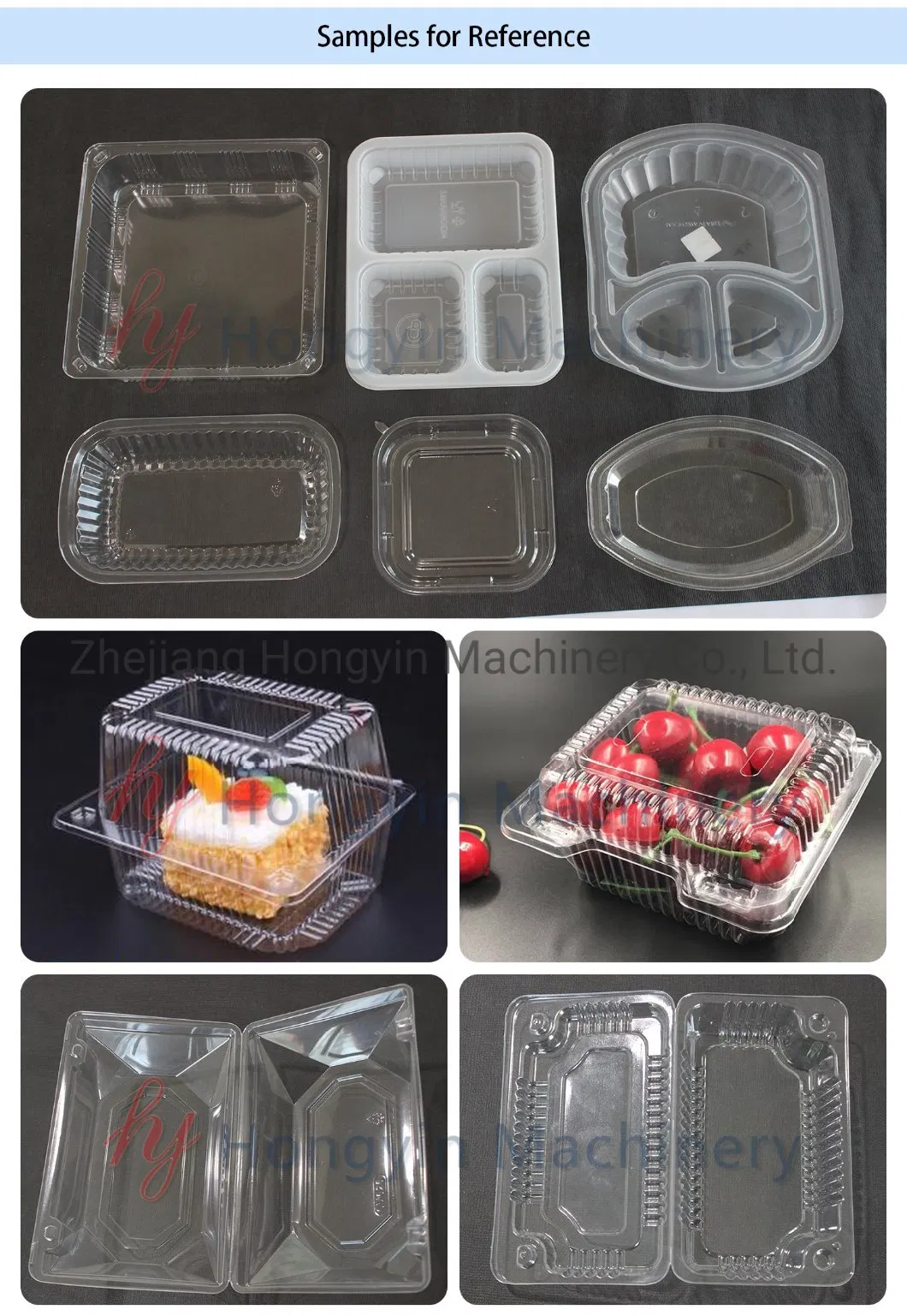 Plastic OPS Clear Container Mould for Daba Litai Gn Plastic Thermoforming Machine