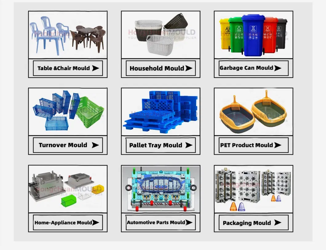 HDPE Food Grade Stackable Moving Crate Injection Mould Box Mold Maker