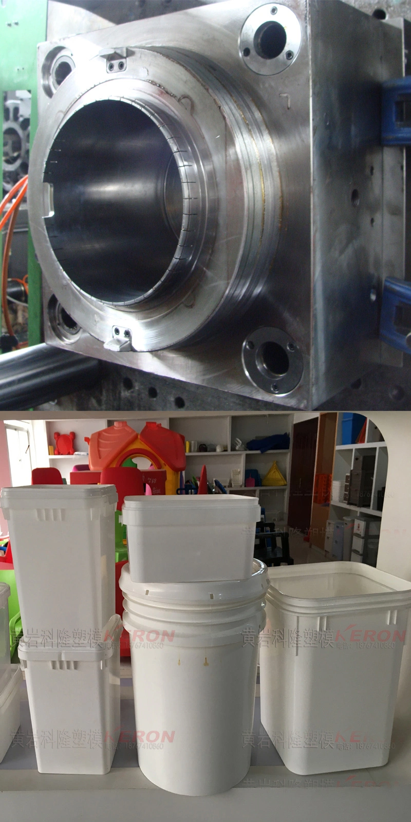 Taizhou Customized Hard Plastic Bucket Mold with Low Price