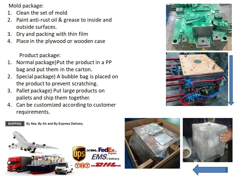 Tooling Maker Custom Plastic Injection Molding with S136 Core Steel