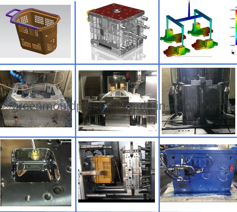 Injection Plastic Water Bucket Mould with Different Liter