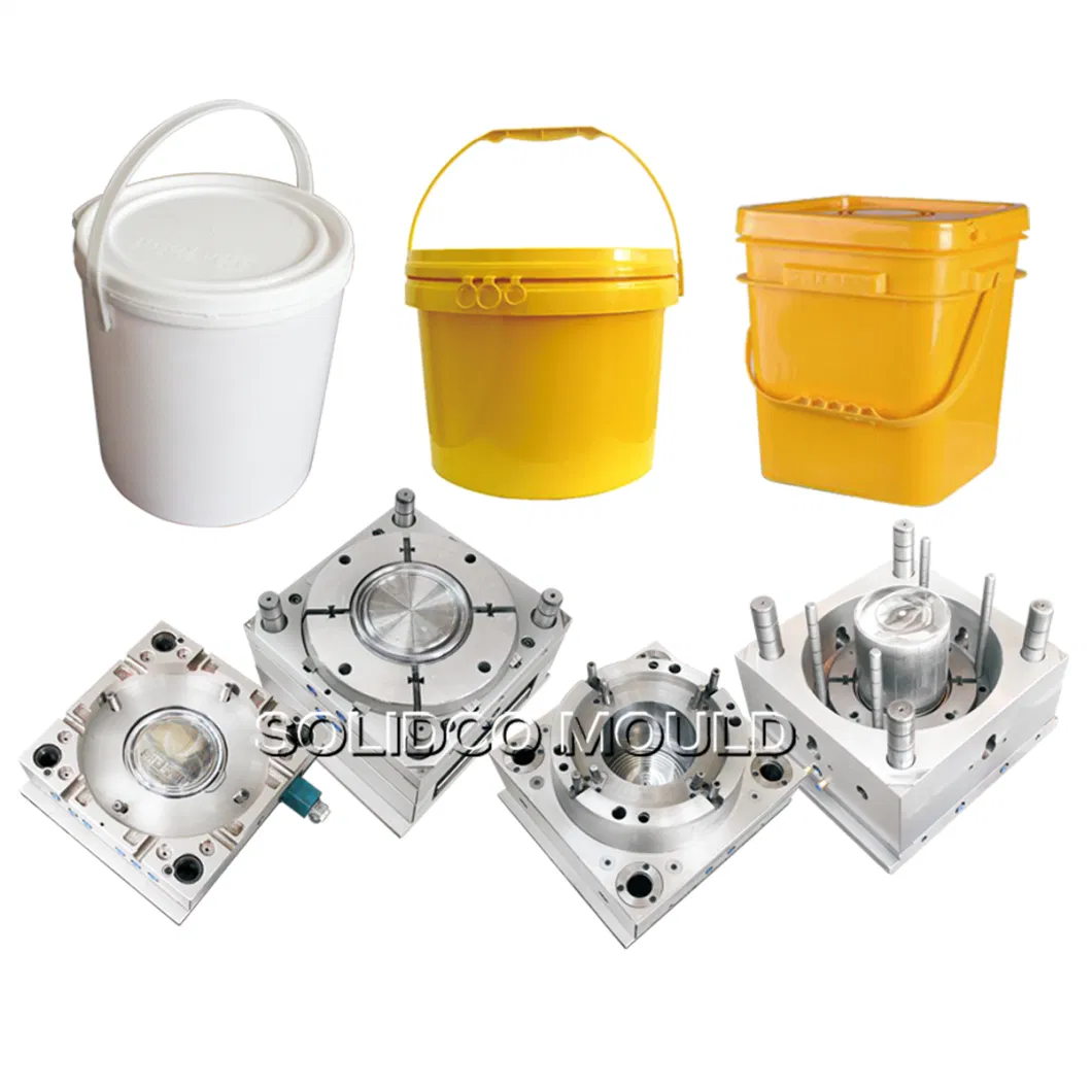 5/10/15/20/25 Litres Round Square Plastic Paint Bucket Mould