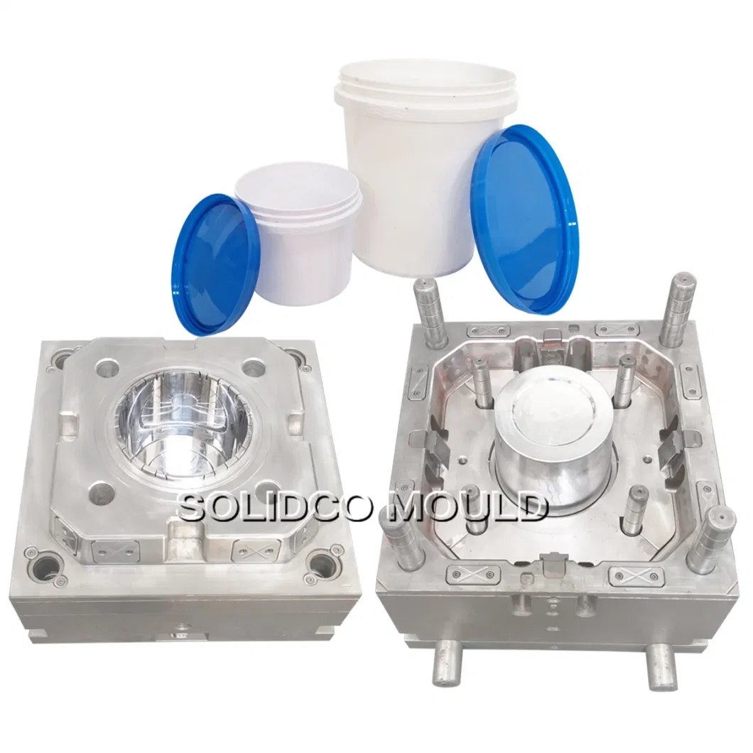 5/10/15/20/25 Litres Round Square Plastic Paint Bucket Mould