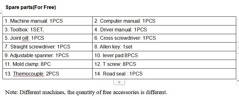 Household Precision Core Parts Injection Molding Machine